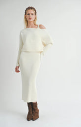 Gabi Sweater Top and Dress Set