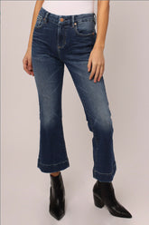 Jeanne Super High Rise Crop Flare