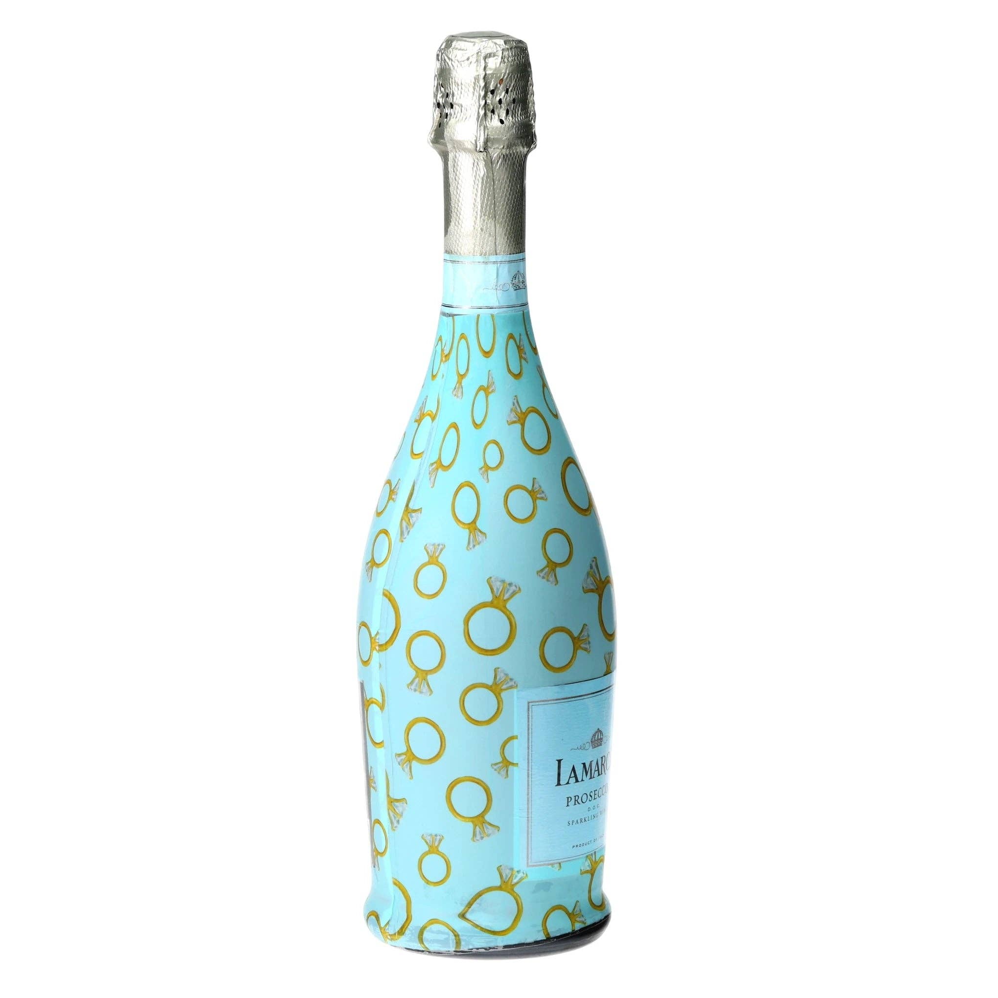 Beau Bottles Blue Engagement Ring - Prosecco Collection