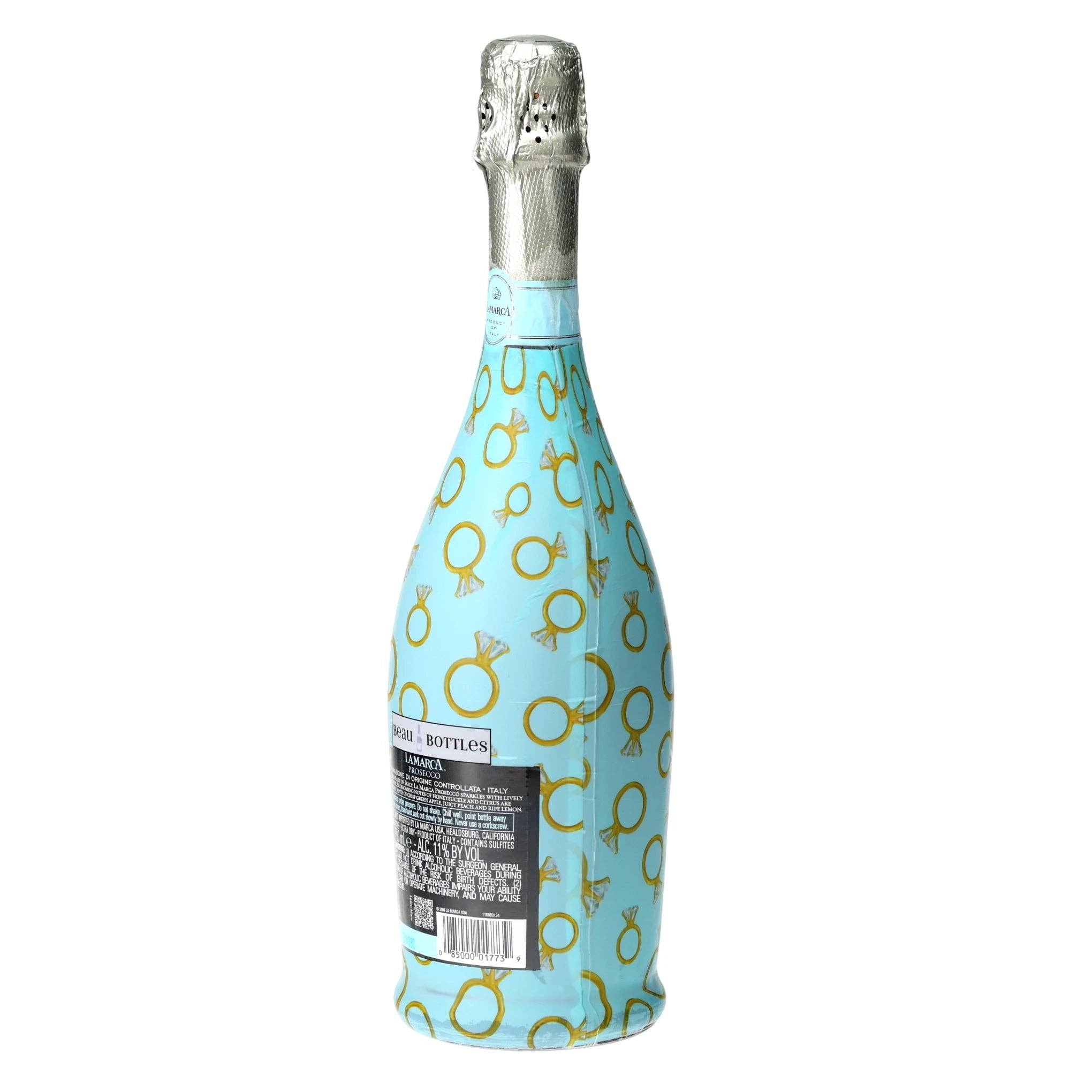 Beau Bottles Blue Engagement Ring - Prosecco Collection