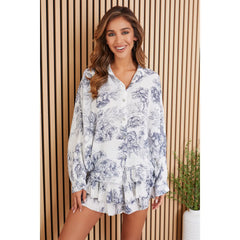 Floral Button Down