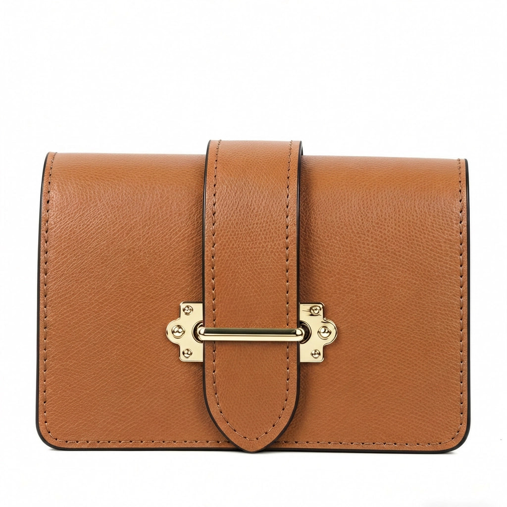 Small Genuine Leather Shoulder Waist Bag