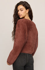 Winterglow Fluffy Cardigan