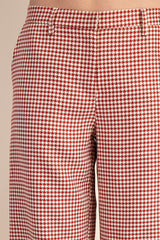Mid Rise Long Pants