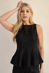 Sleeveless Fitted Top