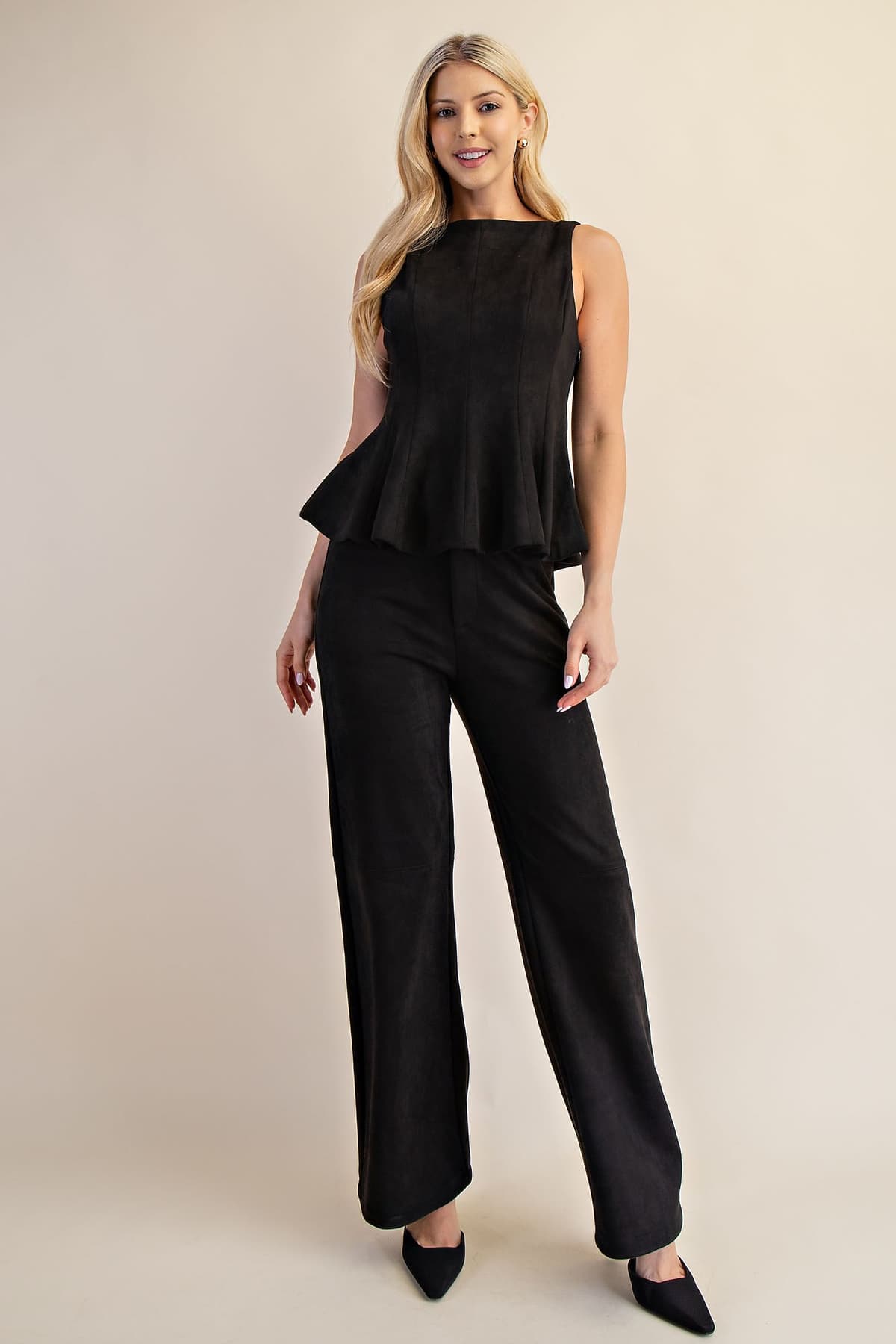 Sleeveless Fitted Top