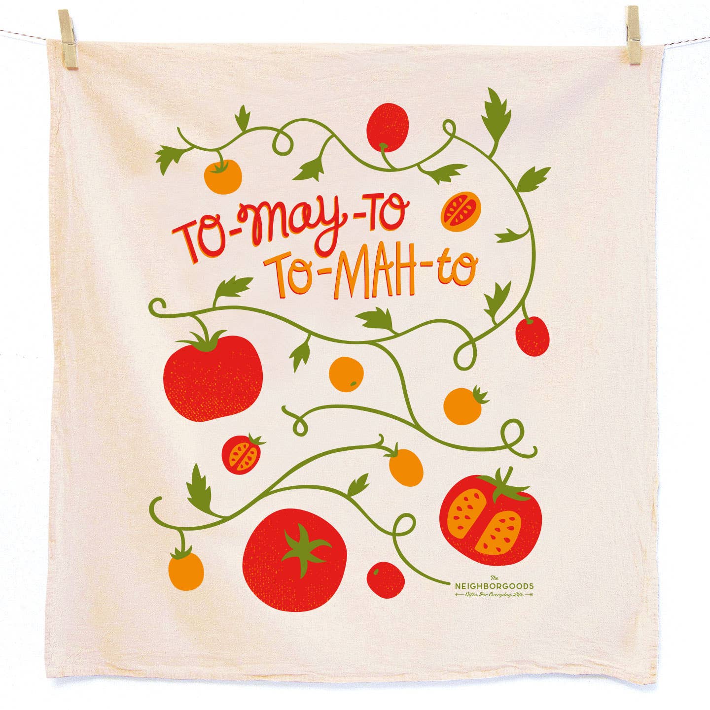 Poppy Patch (Poppies, Basil) - Tea Towel Set