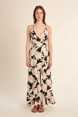 Lace Up Back Maxi