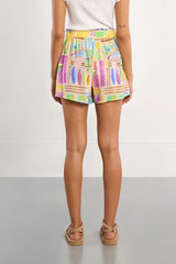 Elastic Waist Surf Shorts