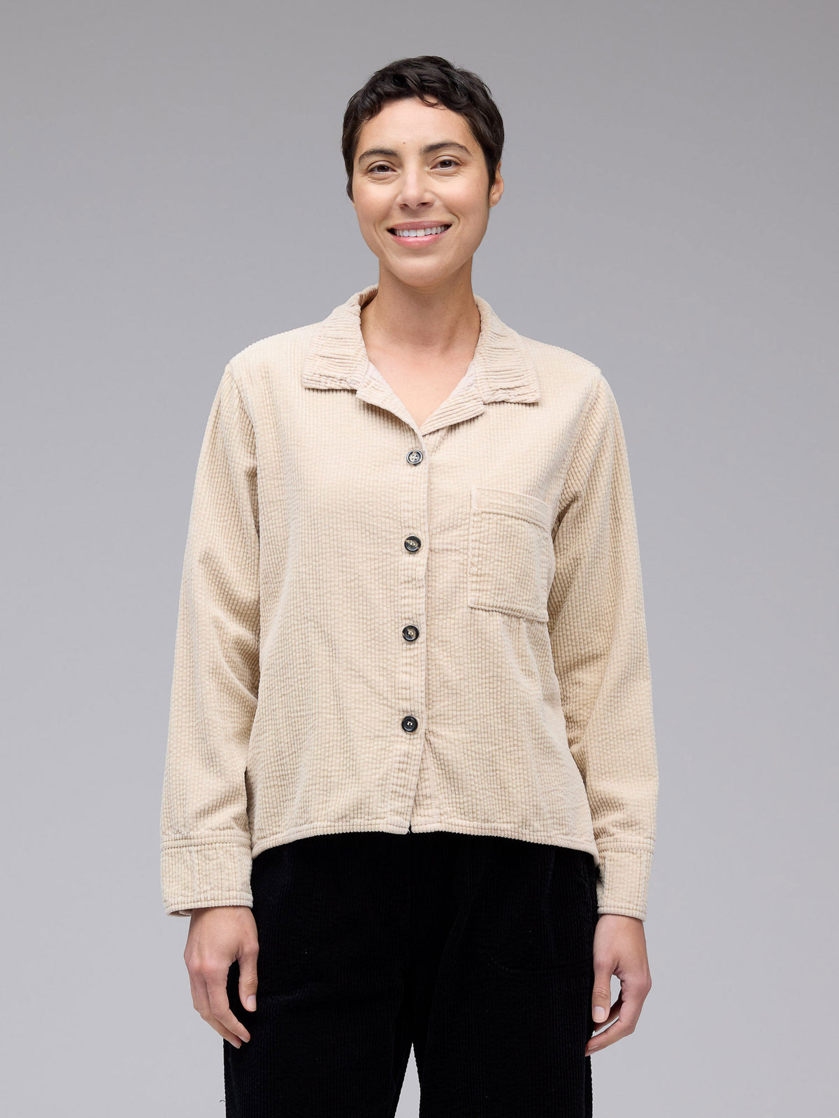 Cord Crop Jacket