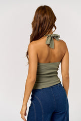 Halter Sweater Top