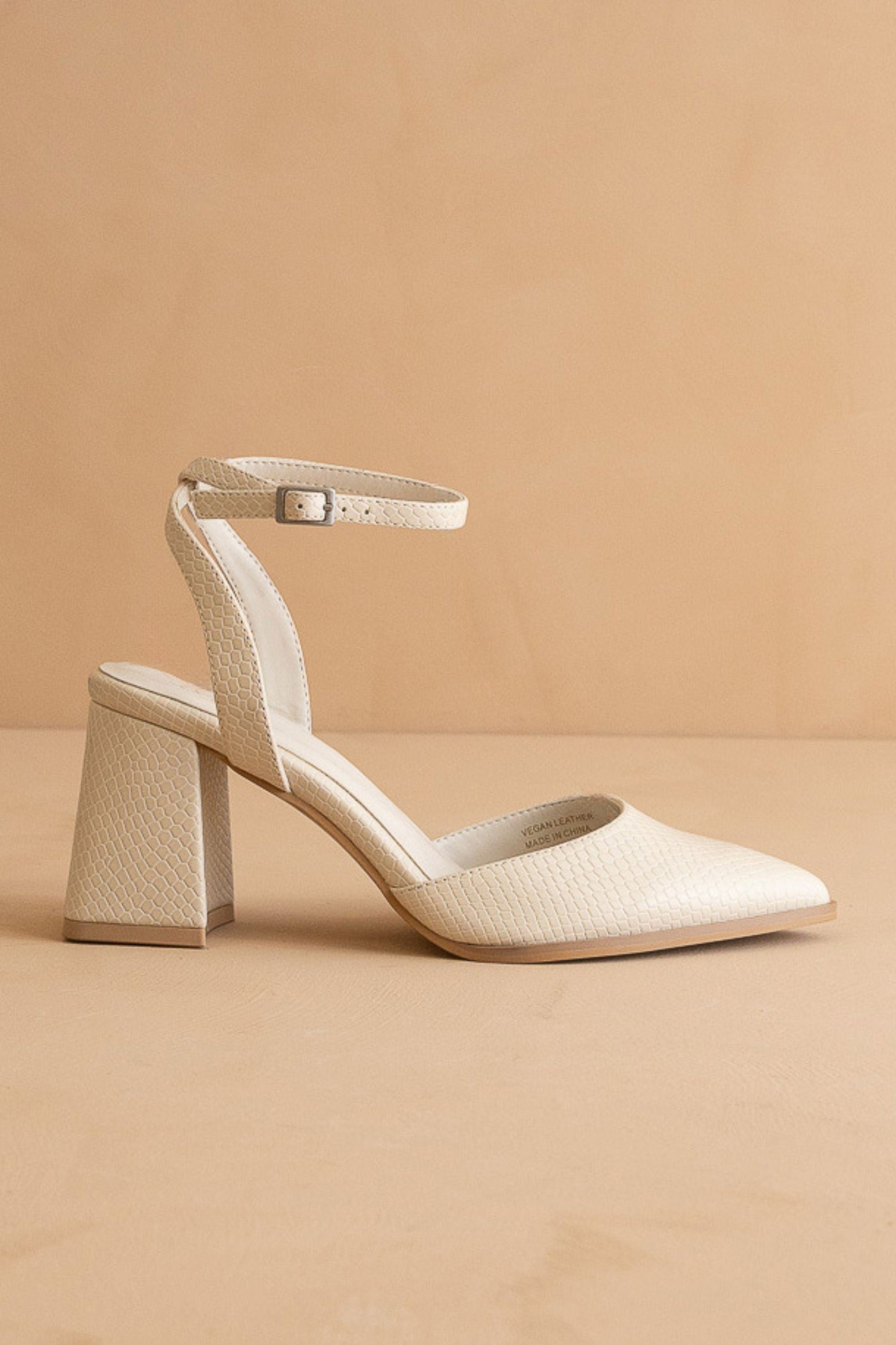 Princess Ankle Strap Heel