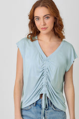 Front Ruched Top