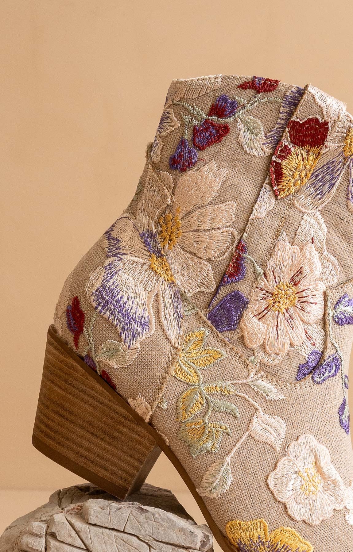Wanda Floral Applique Boot