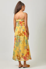 Printed Midi Dress