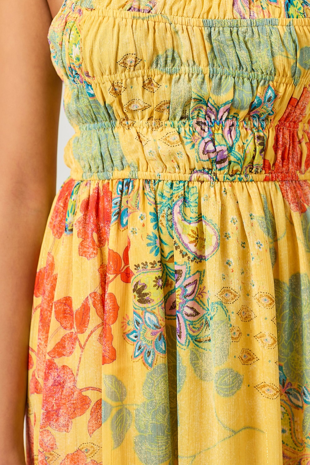 Printed Midi Dress