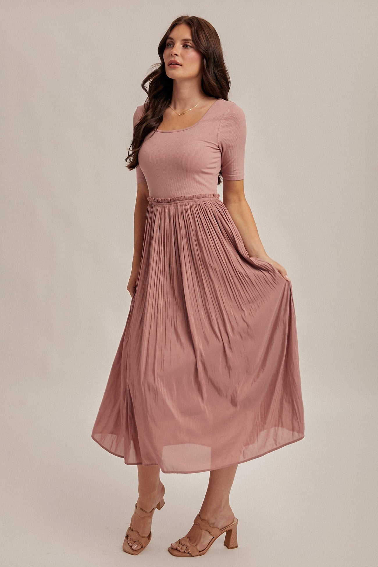Pleated Skirt Ballet Dress