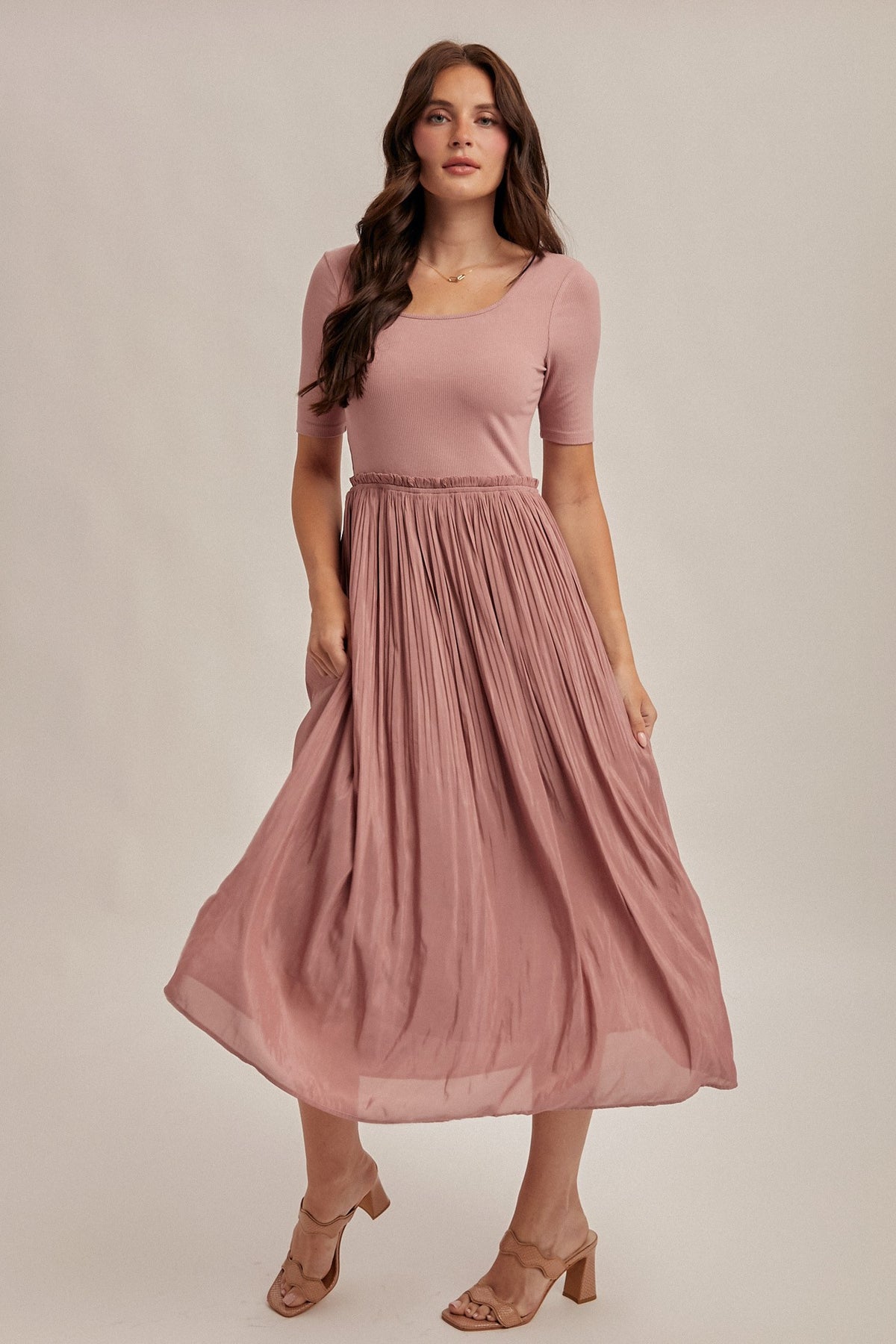 Pleated Skirt Ballet Dress