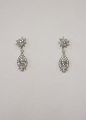 WGD Teardrop Halo Earrings