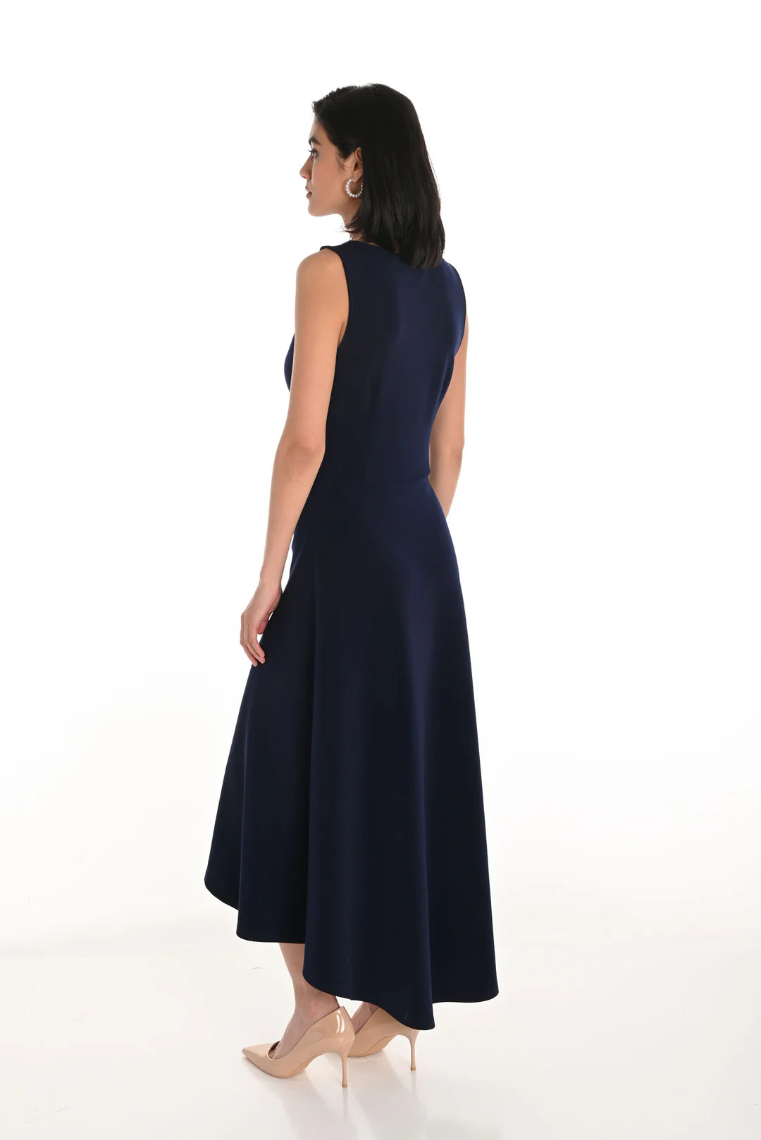Rosette Hi-Lo Dress