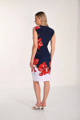 Floral Knee-Length Dress