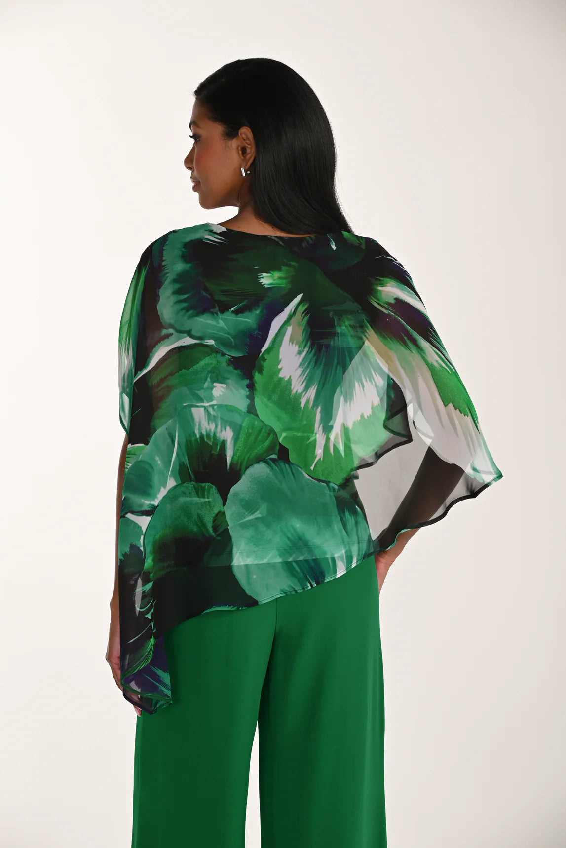 Floral Sheer Pullover