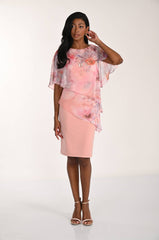 Floral Overlay Dress