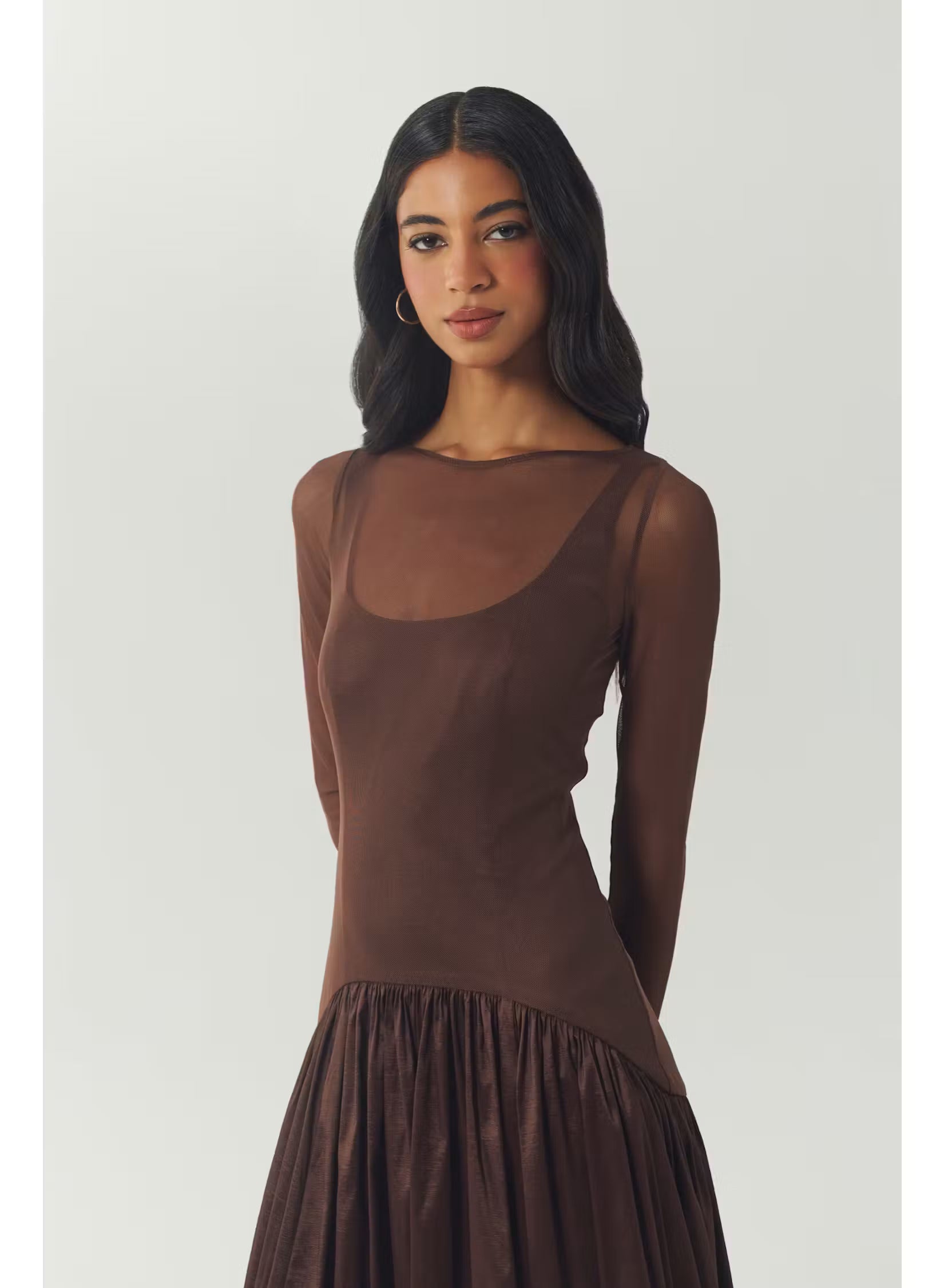 Susanne Gathered Dress