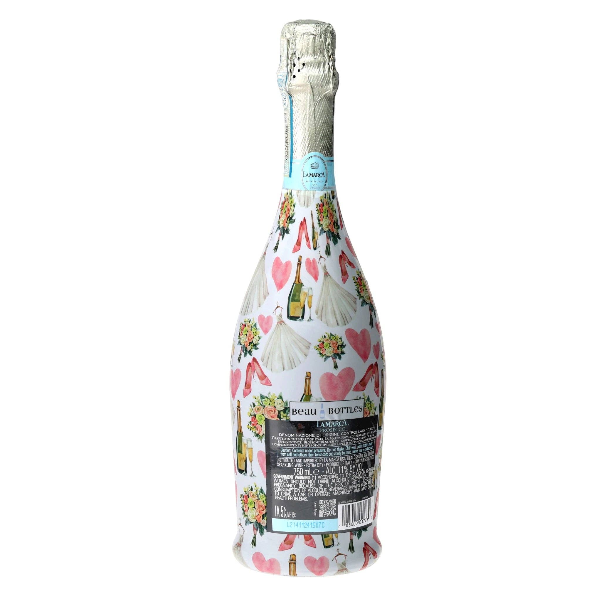 Beau Bottles Wedding Romance - Prosecco Collection