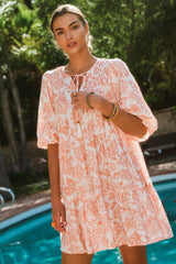 Boho Printed Dress