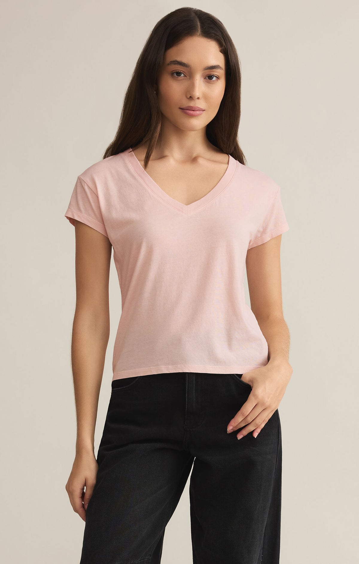 Modern V-neck Tee