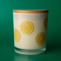 Lemon Slice Wrap Soy Candle