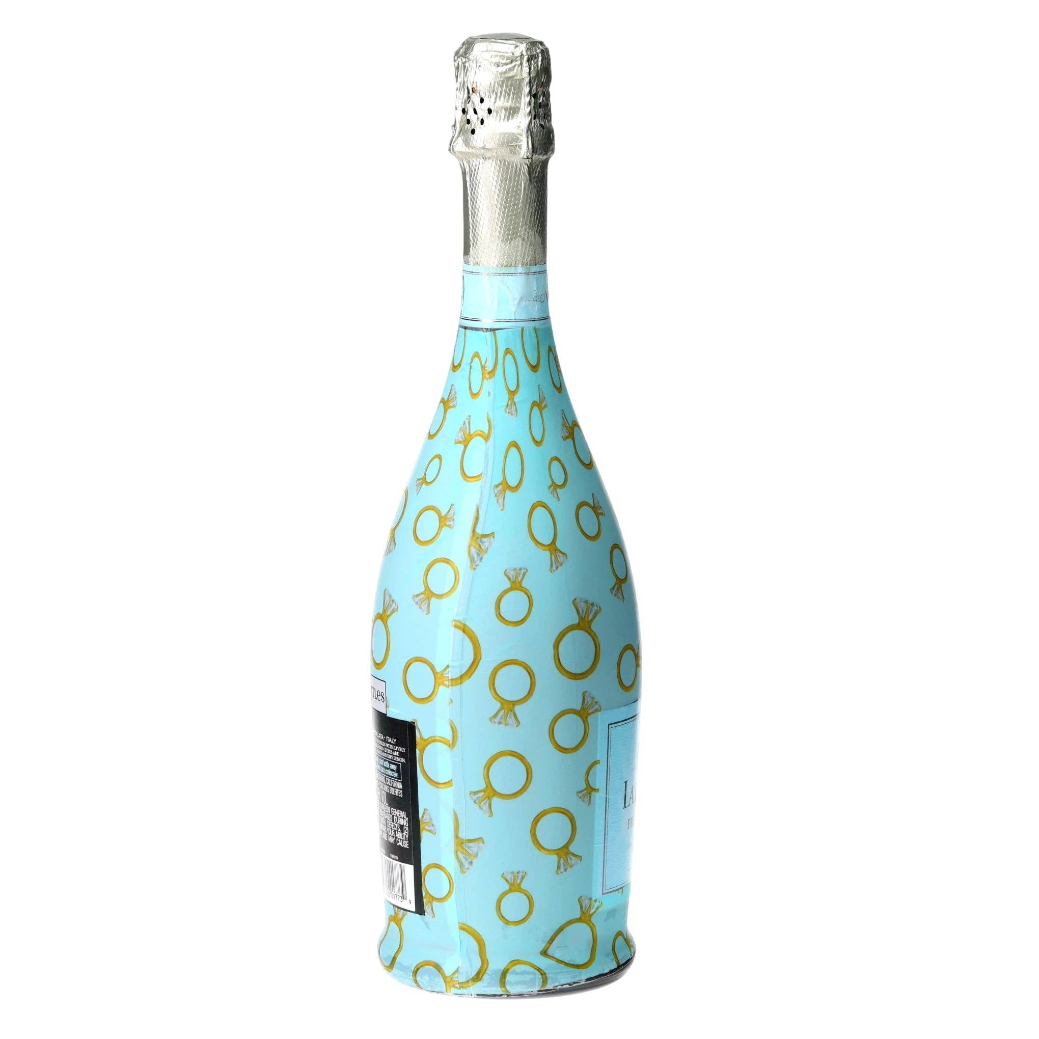 Beau Bottles Blue Engagement Ring - Prosecco Collection