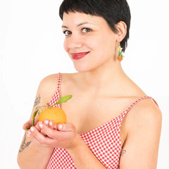 Orange Blossom Earrings