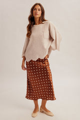 Scalloped Edge Sweater