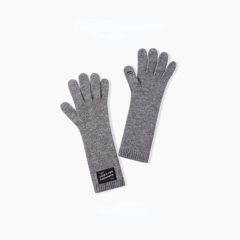 Touch Screen Gloves with Long Sleeves