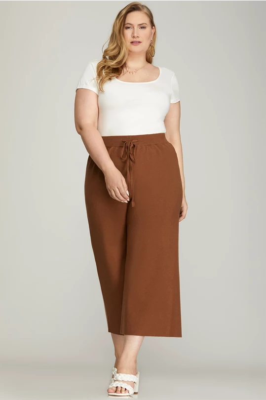 Capri Sweater Pant