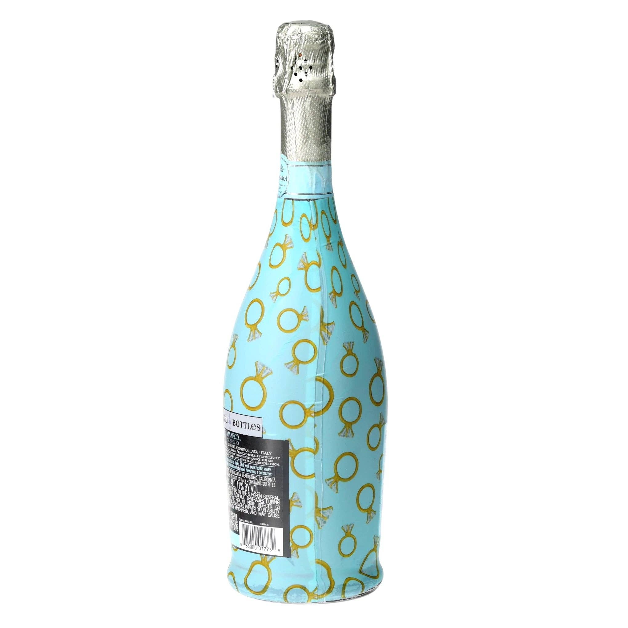 Beau Bottles Blue Engagement Ring - Prosecco Collection