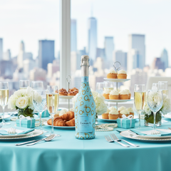 Beau Bottles Blue Engagement Ring - Prosecco Collection