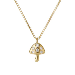 3D Mushroom Necklace