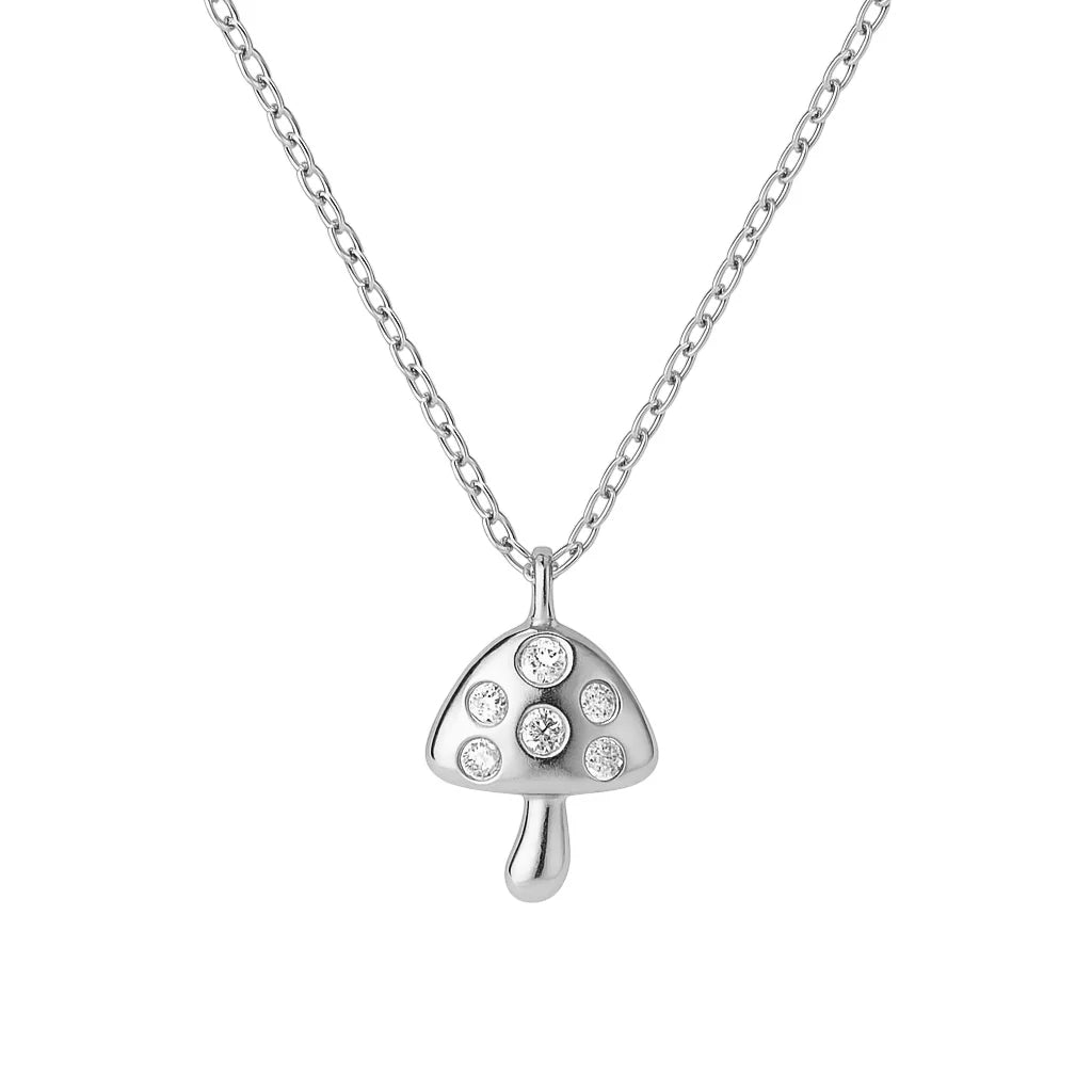3D Mushroom Necklace