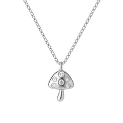 3D Mushroom Necklace