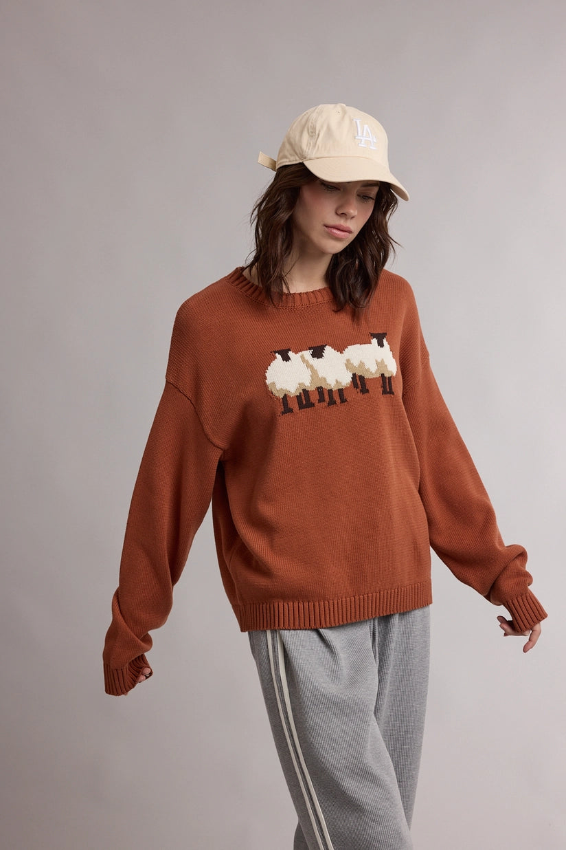 Sheep Trio Sweater