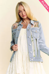 Floral Embroidered Jacket