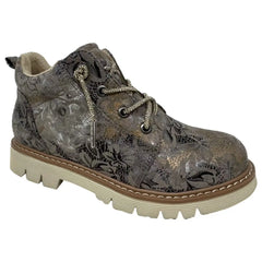 Lauren Lace Up Bootie