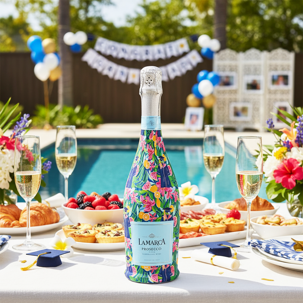 Beau Bottles Floral Graduation - Prosecco Collection