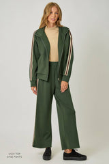 Striped Tracksuit Jacket