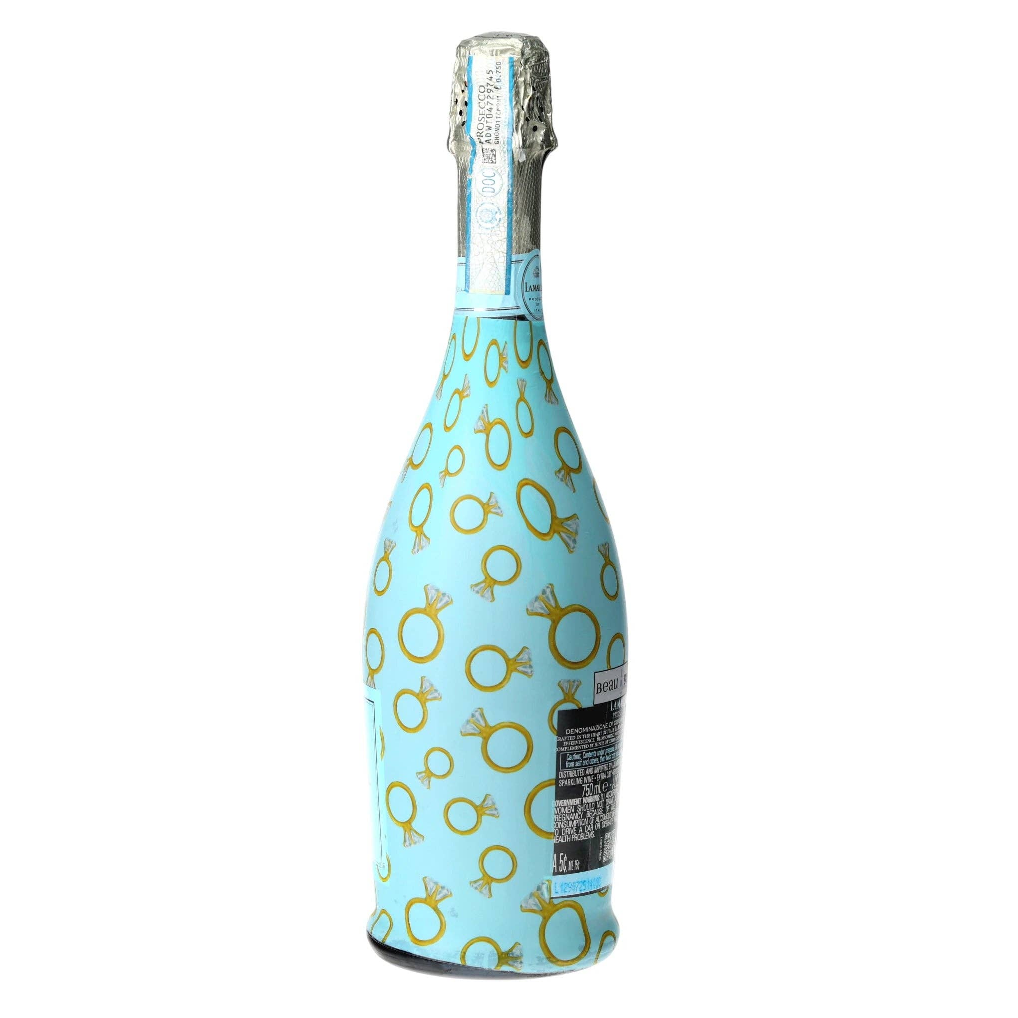 Beau Bottles Blue Engagement Ring - Prosecco Collection