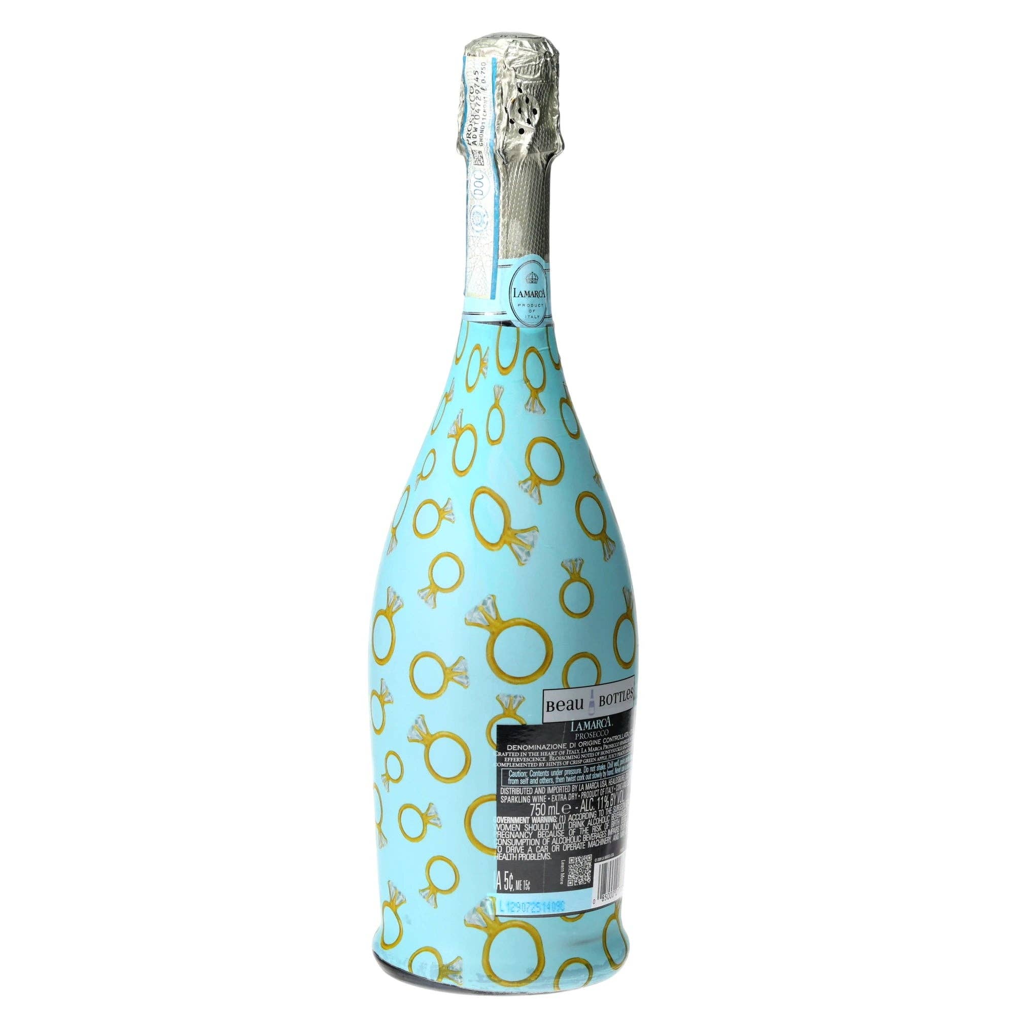 Beau Bottles Blue Engagement Ring - Prosecco Collection