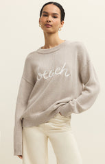 Boyfriend Beach Sweater